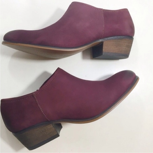 Steve Madden Wine Katyy Ankle Boots - Picture 4 of 15